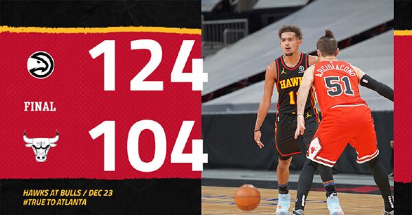 12月24日 NBA常规赛 老鹰vs公牛 全场录像