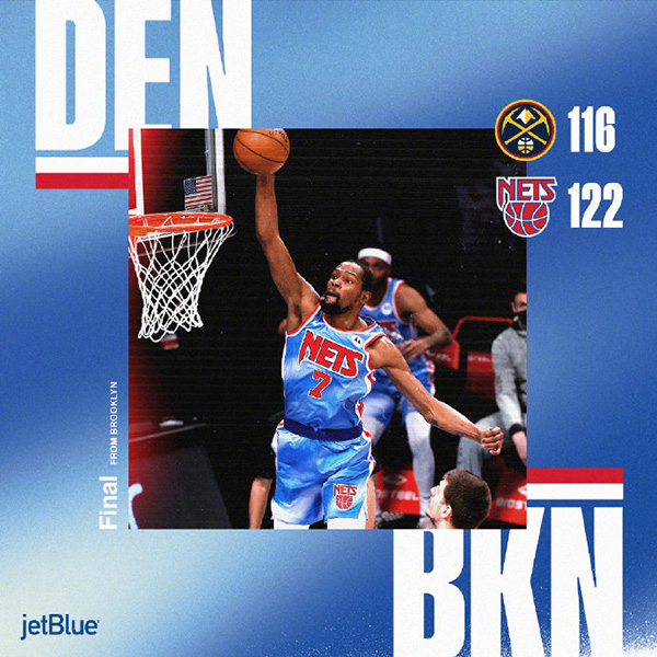 01月13日 NBA常规赛 掘金vs篮网 全场录像