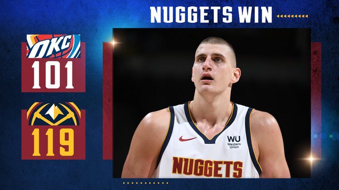 01月20日 NBA常规赛 雷霆vs掘金 全场录像