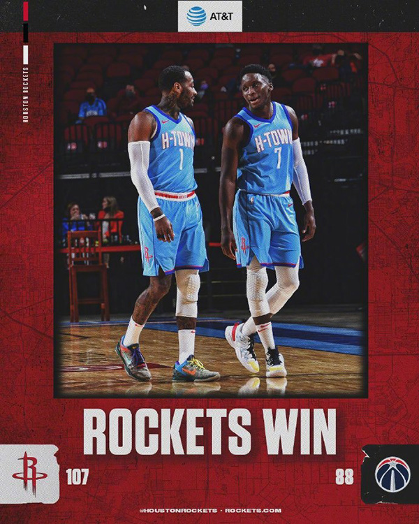 01月27日 NBA常规赛 奇才vs火箭 全场录像