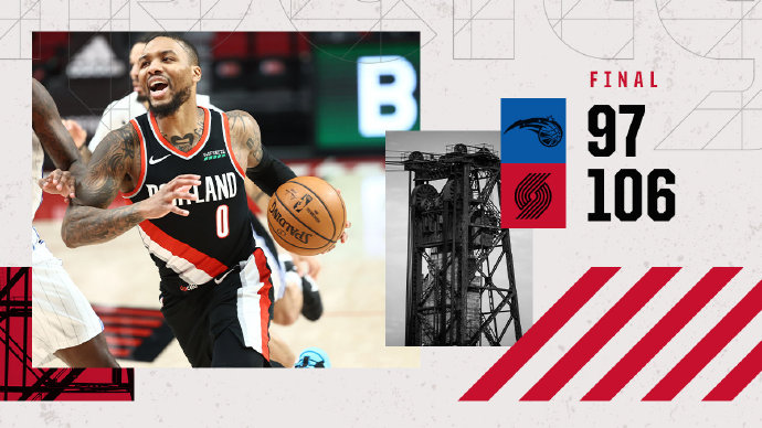 02月10日 NBA常规赛 魔术vs开拓者 全场录像