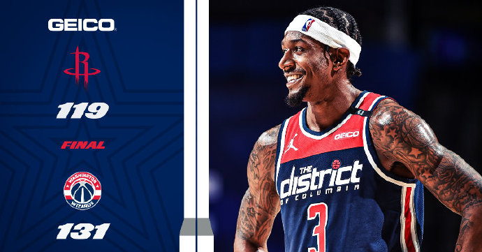 02月16日 NBA常规赛 火箭vs奇才 全场录像
