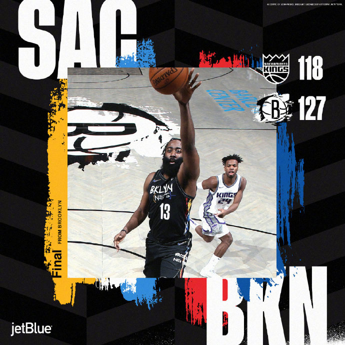 02月24日 NBA常规赛 国王vs篮网 全场录像