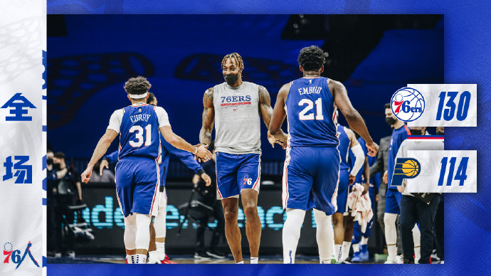 03月02日 NBA常规赛 76人vs步行者 全场录像