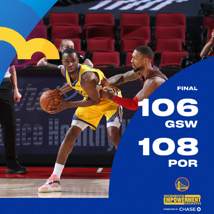 03月04日 NBA常规赛 勇士vs开拓者 全场录