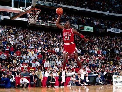 1988年NBA全明星扣篮大赛全场录像【飞人空中杂耍传奇点爆球场】