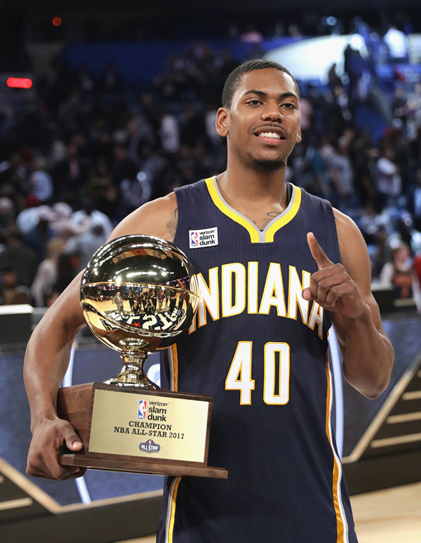 2017年NBA全明星扣篮大赛全场录像【罗宾逊爆冷扣篮冠军】