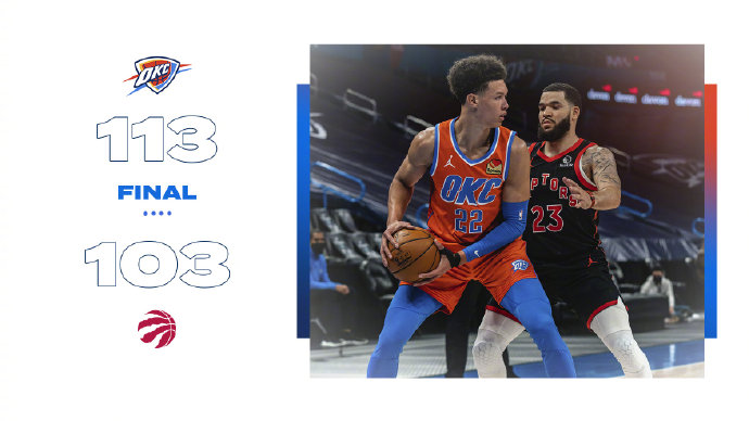 04月01日 NBA常规赛 猛龙vs雷霆 全场录像