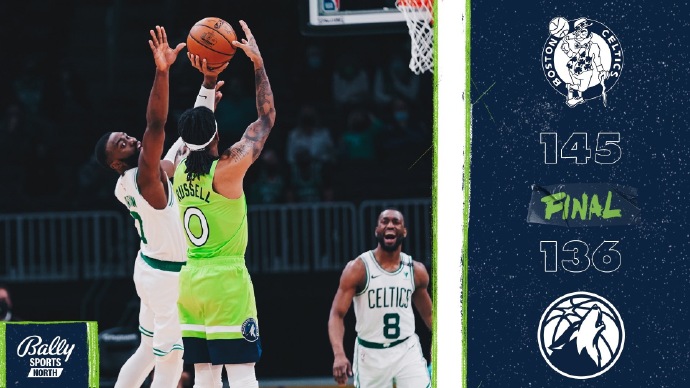 04月10日 NBA常规赛 森林狼vs凯尔特人 全场录像