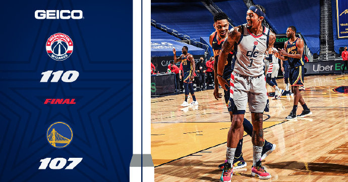 04月10日 NBA常规赛 奇才vs勇士 全场录像