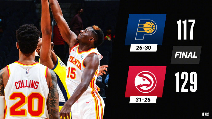 04月19日 NBA常规赛 步行者vs老鹰 全场录像