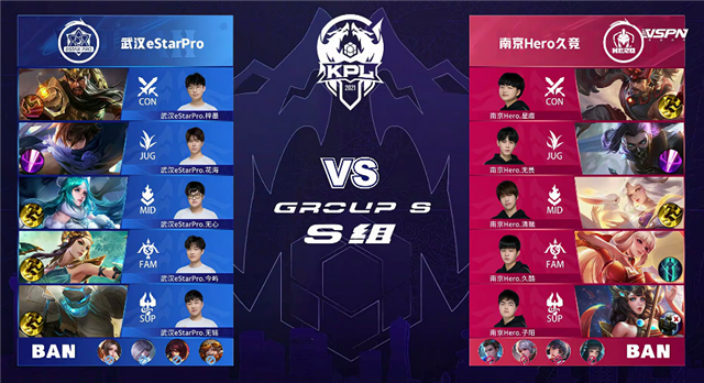 2021年KPL春季赛常规赛第3轮 Hero vs eStar 全场录像