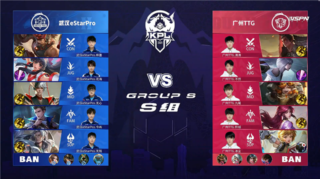 2021年KPL春季赛常规赛第3轮 eStar vs TTG 全场录像