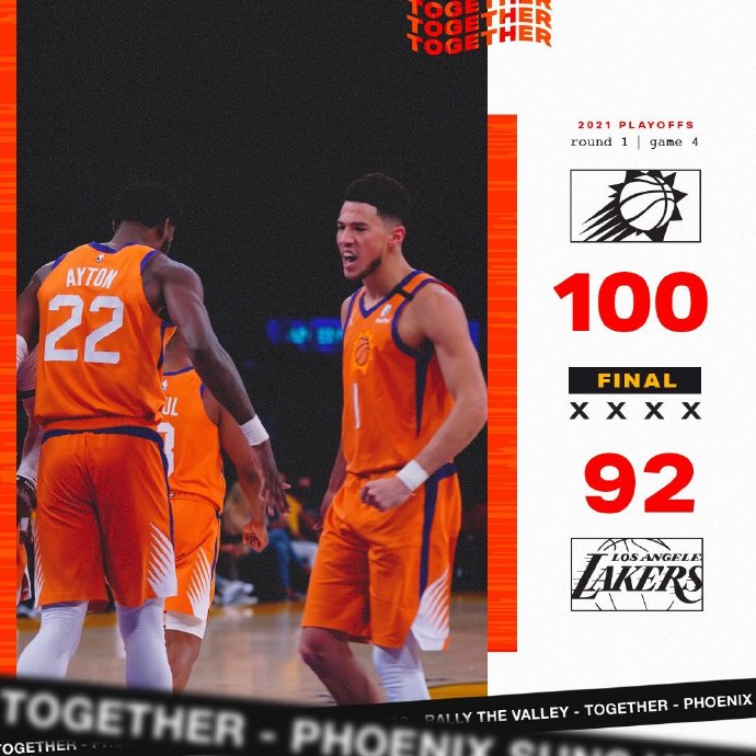 05月31日 NBA季后赛首轮G4 太阳vs湖人 全场录像