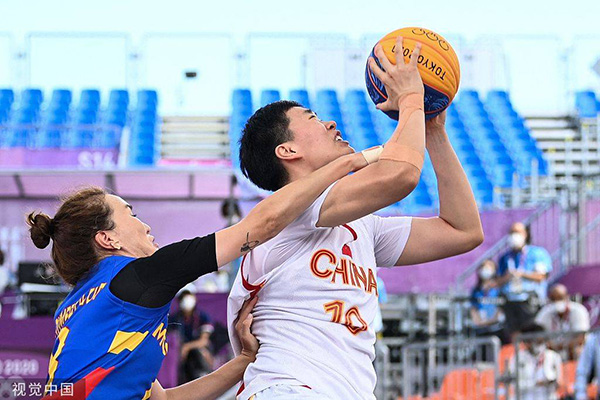 07月27日 奥运女篮三人篮球 中国vs蒙古 全场录像