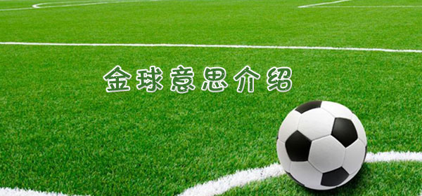 金球是什么意思_足球比赛金球意思介绍
