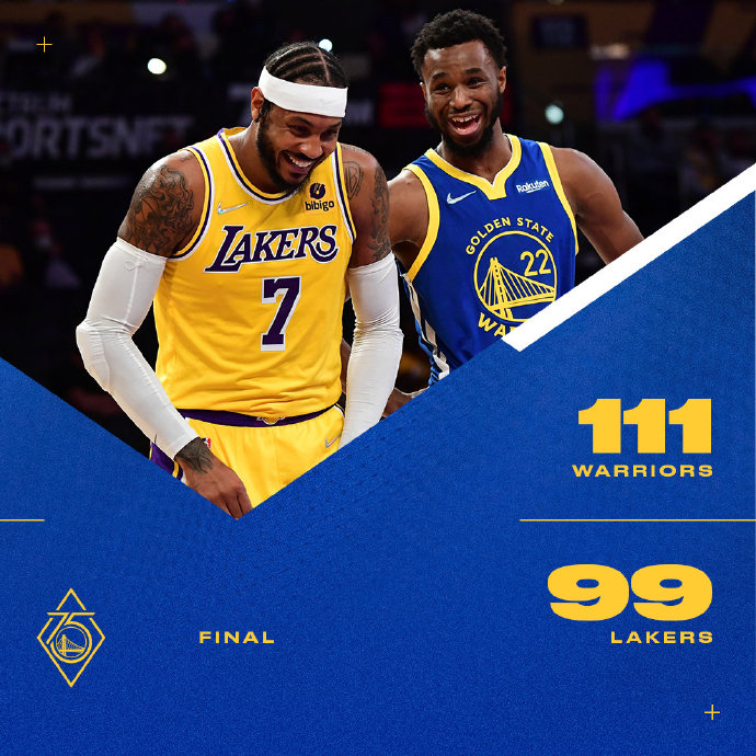 10月13日 NBA季前赛 勇士vs湖人 全场录像