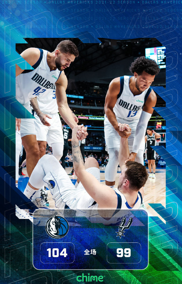 10月29日 NBA常规赛 马刺vs独行侠 全场录像