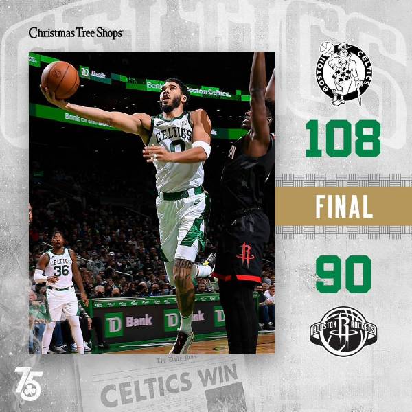 11月23日 NBA常规赛 火箭vs凯尔特人 全场录像