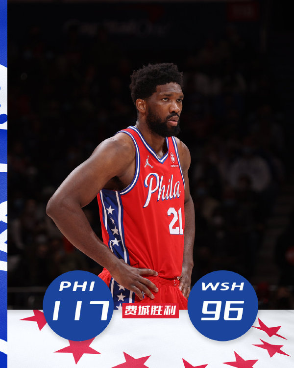 12月27日 NBA常规赛 76人vs奇才 全场录像