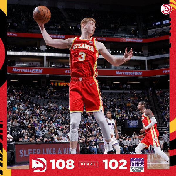 老鹰108-102客场险胜国王