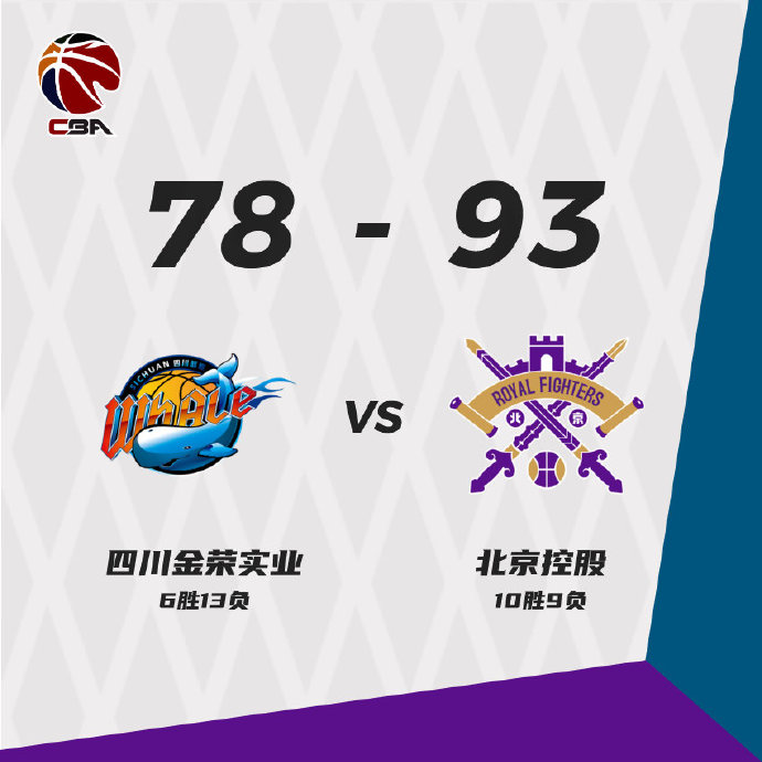 01月06日 CBA常规赛 四川vs北控 全场录像