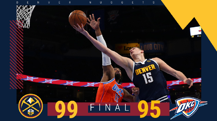 01月10日 NBA常规赛 掘金vs雷霆 全场录像