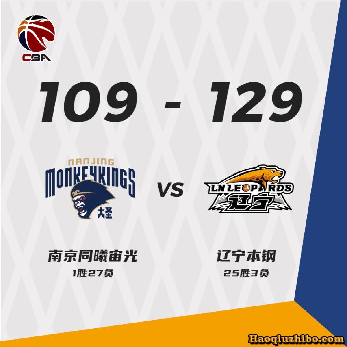 01月27日 CBA常规赛 同曦vs辽宁 全场录像