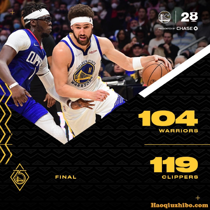02月15日 NBA常规赛 勇士vs快船 全场录像