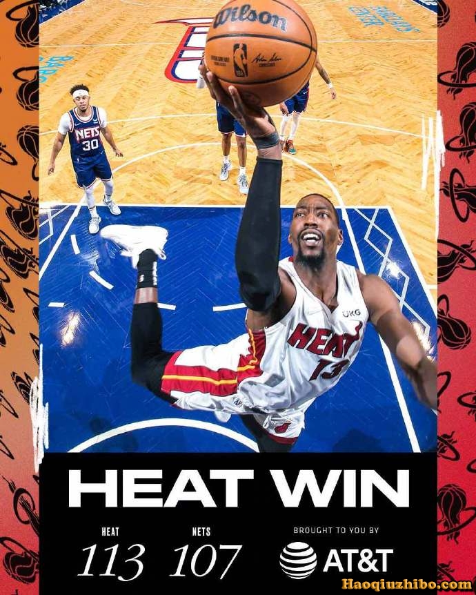 03月04日 NBA常规赛 热火vs篮网 全场录像