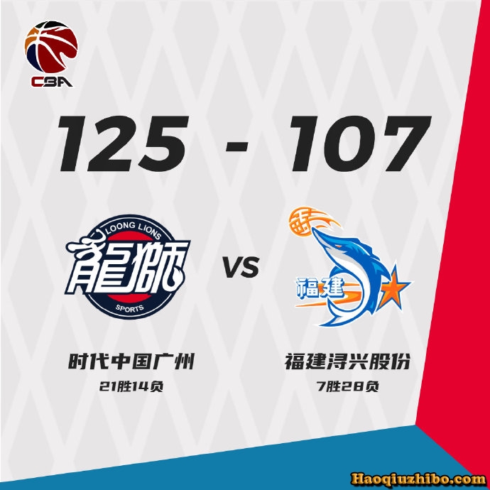03月15日 CBA常规赛 广州vs福建 全场录像