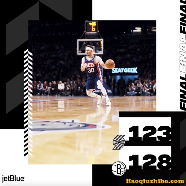 03月19日 NBA常规赛 开拓者vs篮网 全场录像