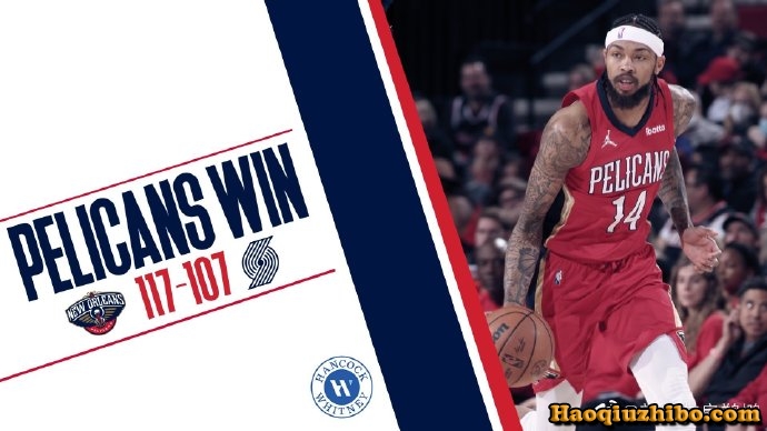 03月31日 NBA常规赛 鹈鹕vs开拓者 全场录像
