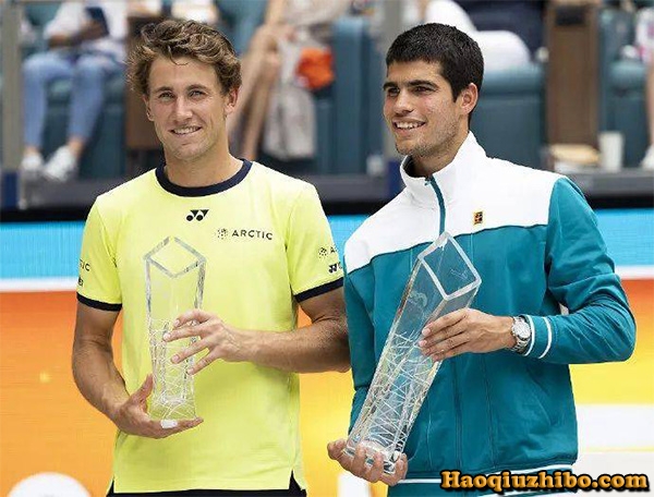 2022ATP迈阿密大师赛男单决赛 阿尔卡拉斯vs鲁德 全场录像