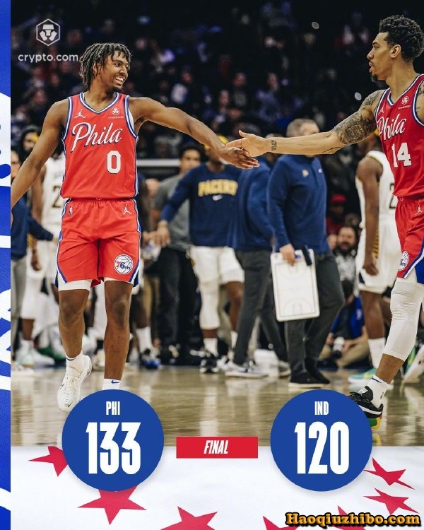 04月10日 NBA常规赛 步行者vs76人 全场录像