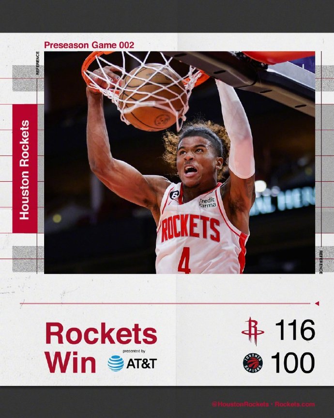 10月08日 NBA季前赛 猛龙vs火箭 全场录像