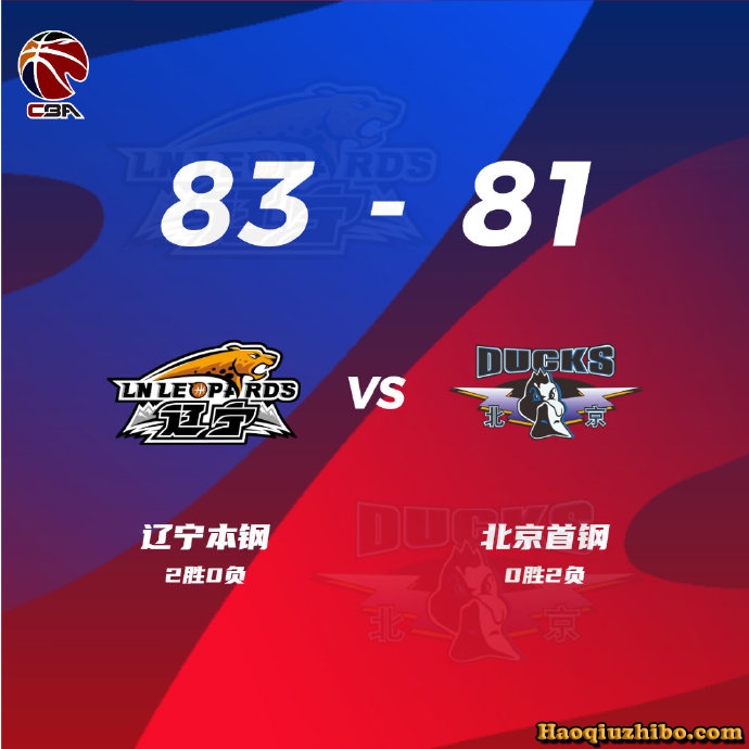10月14日 CBA常规赛 辽宁vs北京 全场录像