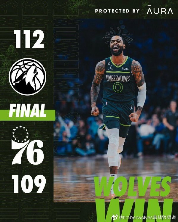 11月20日 NBA常规赛 森林狼vs76人 全场录像