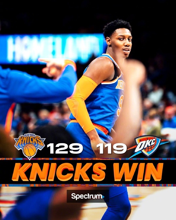 11月22日 NBA常规赛 尼克斯vs雷霆 全场录像