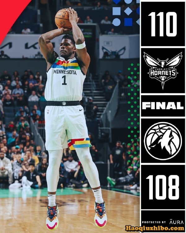11月25日 NBA常规赛 森林狼vs黄蜂 全场录像