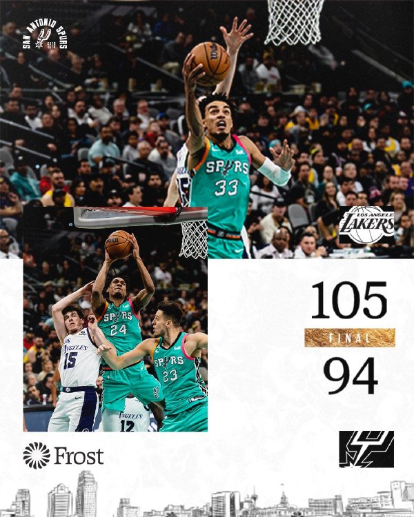 11月26日 NBA常规赛 湖人vs马刺 全场录像