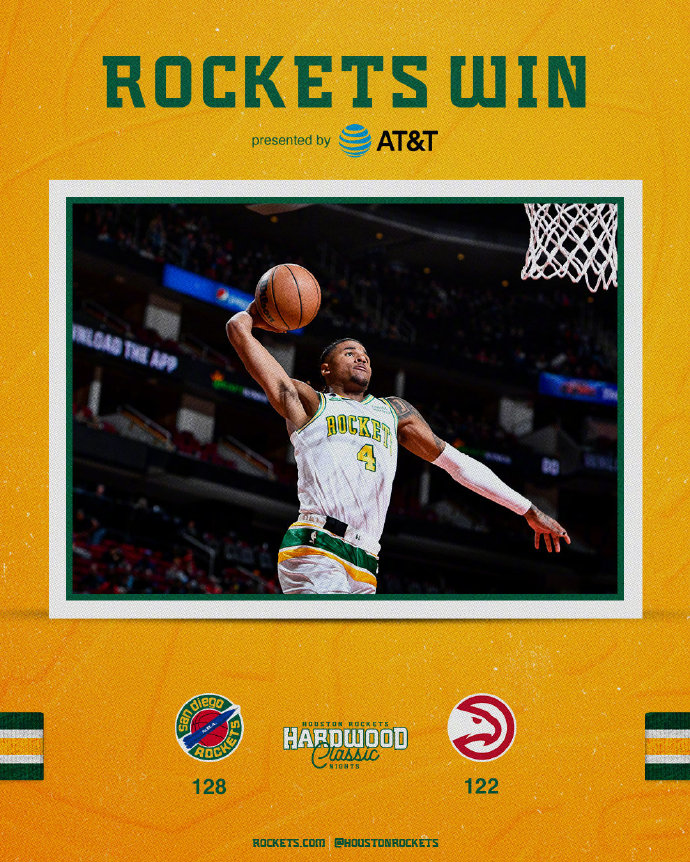 11月26日NBA常规赛 老鹰vs火箭 全场录像
