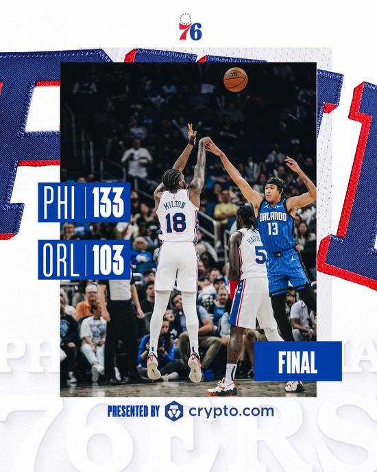 11月28日 NBA常规赛 76人vs魔术 全场录像