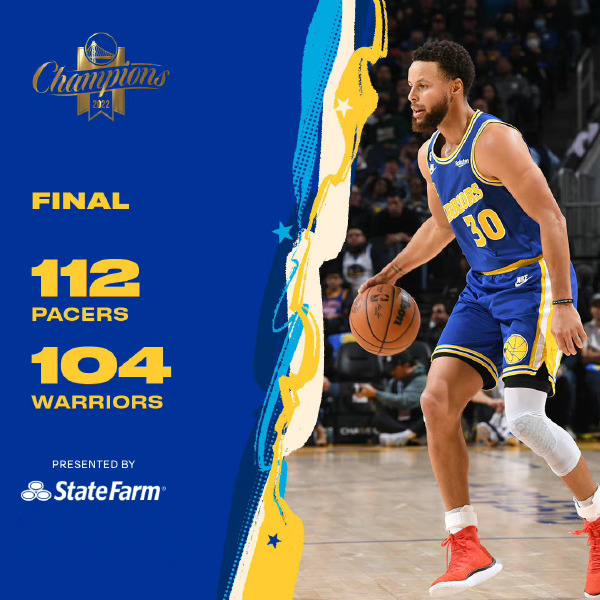 12月06日 NBA常规赛 步行者vs勇士 全场录像