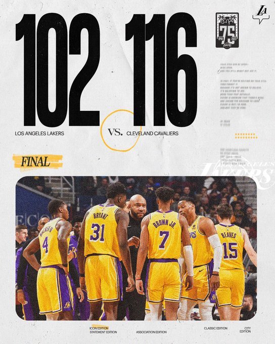 12月07日 NBA常规赛 湖人vs骑士 全场录像