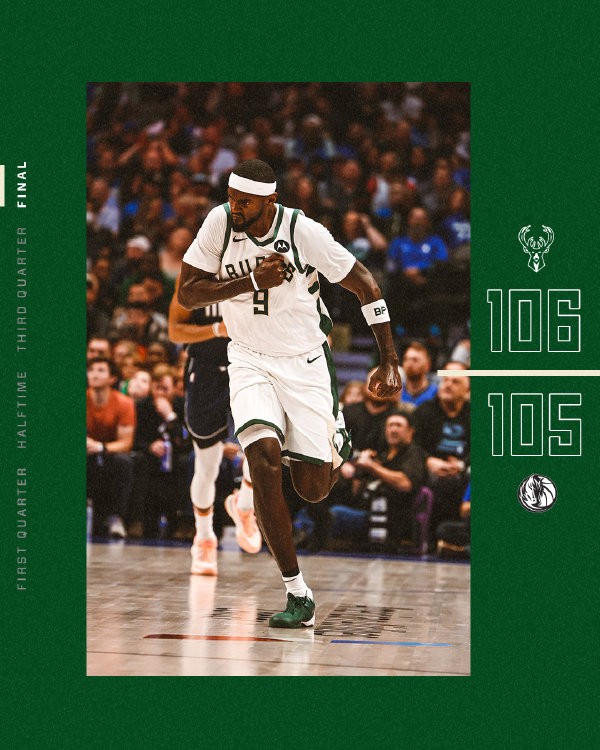 12月10日 NBA常规赛 雄鹿vs独行侠 全场录像