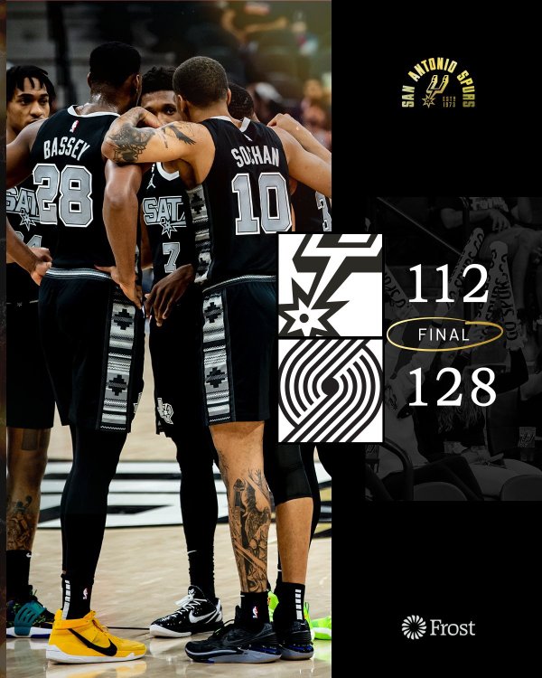 12月15日 NBA常规赛 开拓者vs马刺 全场录像