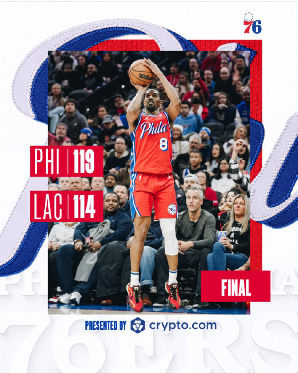 12月24日 NBA常规赛 快船vs76人 全场录像