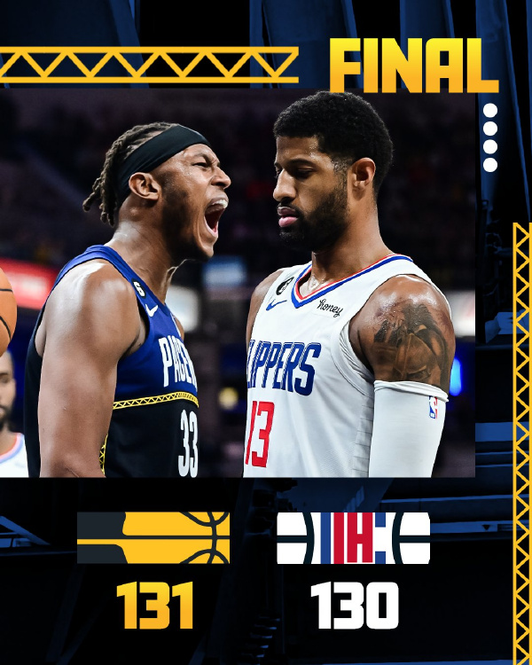 01月01日 NBA常规赛 快船vs步行者 全场录像
