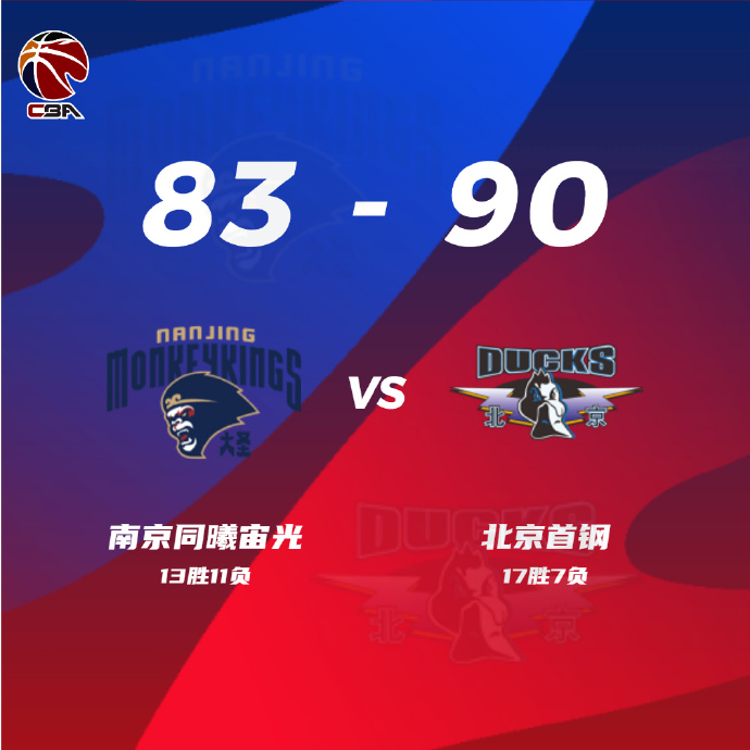 01月08日 CBA常规赛 同曦vs北京 全场录像